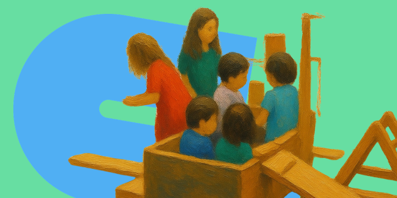 Crianças desenvolvendo habilidades essenciais para o futuro na educação infantil